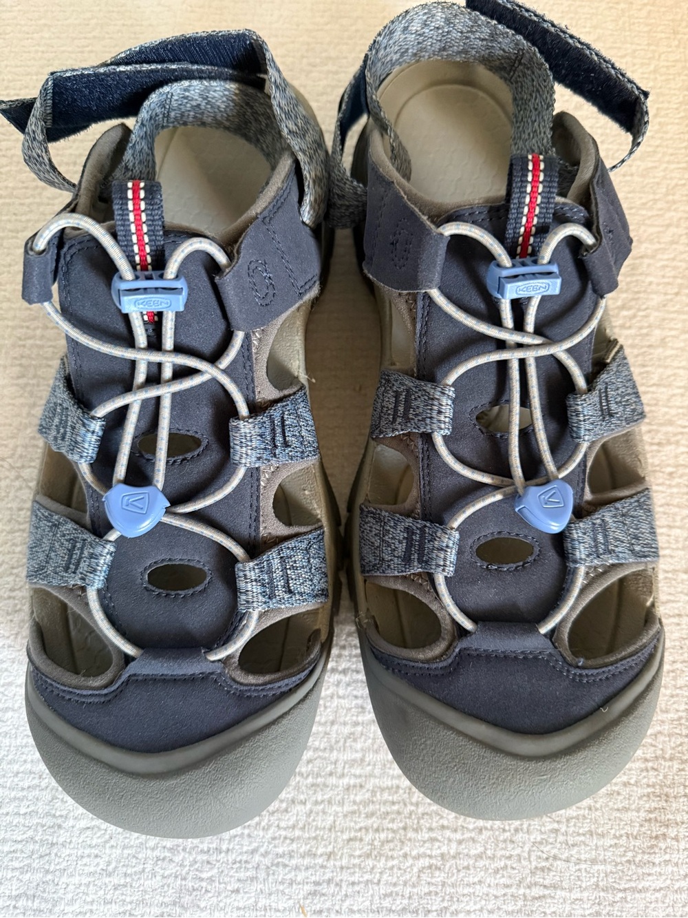 Keen Men’s Navy and Gray Outdoor Sandals